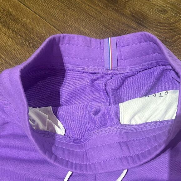 NWT FourLaps Womens Lavander French Terry‎ Pull-On Pockets Rush Shorts Small - Picture 5 of 8